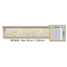 Декоративный молдинг из полиуретана CR 3019 (2.44м)*